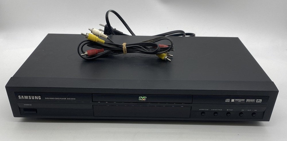 Samsung DVD-M101 DVD Player Video CD Player Tested Working