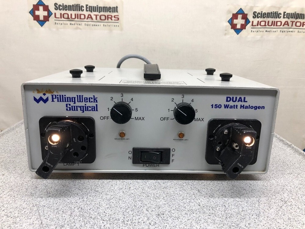Pilling Weck Dual 150 Halogen Model 521317 Light Source