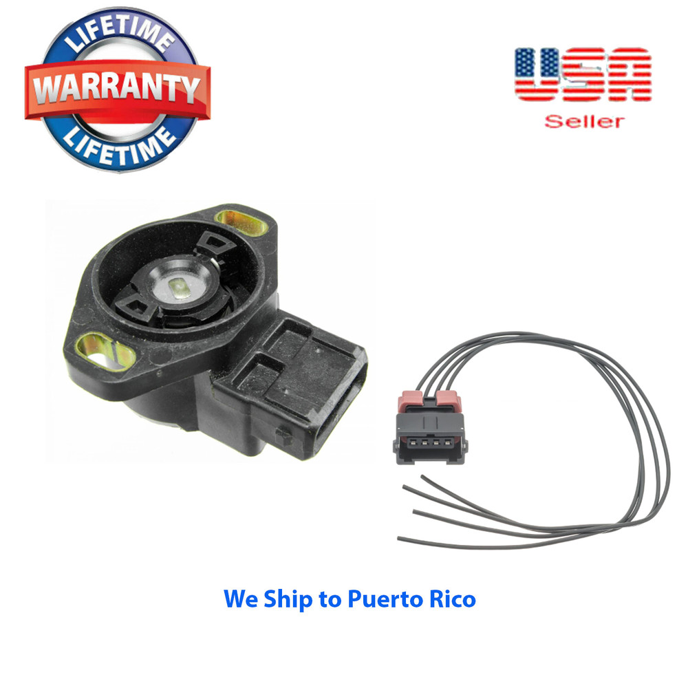 Throttle Position Sensor WITH CONNECTOR FOR Dodge Eagle Mitsubishi Plymouth