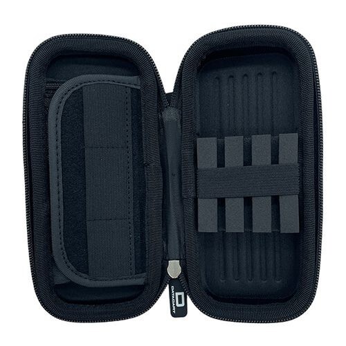 BLACK DATADART PRO PAC HARD SHELL DART CASE WILL HOLD FULLY LOADED DARTS