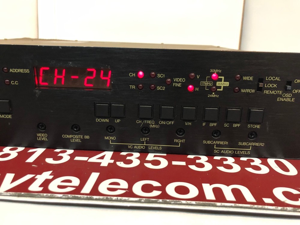 DX ANTENNA DIR-657 BROADCAST SATELLITE RECEIVER