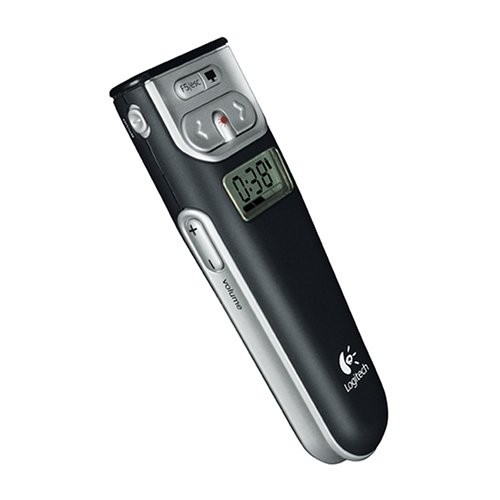 Logitech 2.4 GHz Cordless Presenter (Black)