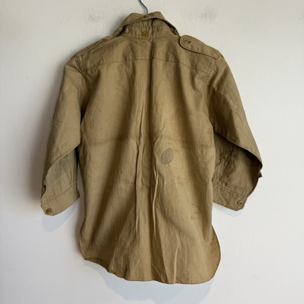 Original WWII German DAK HJ Tropical Shirt Pullover
