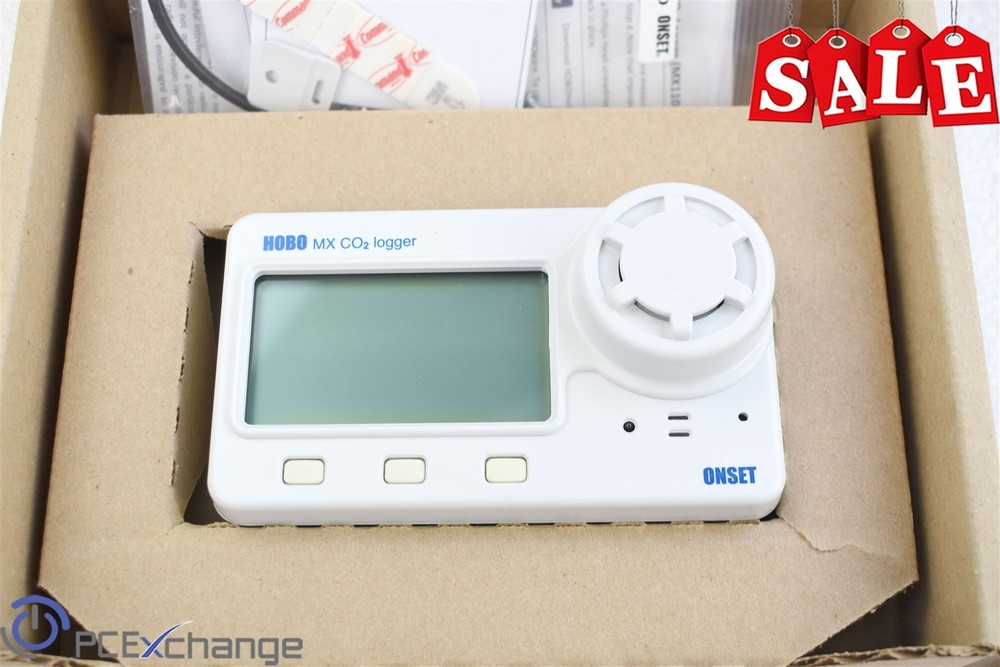 HOBO MX1102A Bluetooth Carbon Dioxide, Humidity & Temperature Data Logger