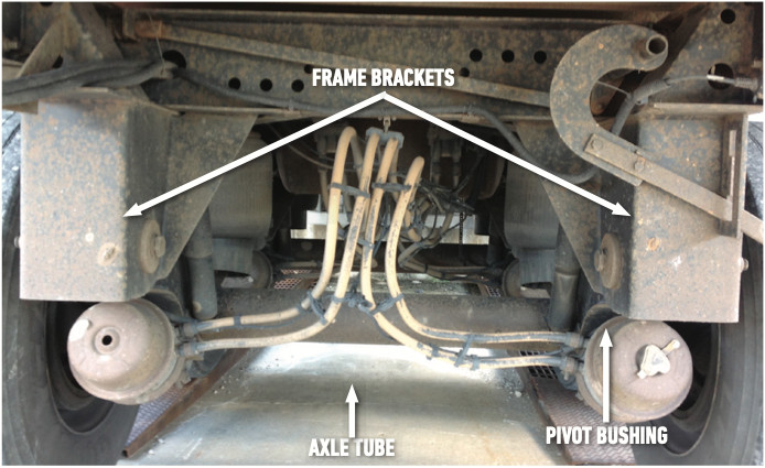 Poly Replacement Hendrickson 334-658 - TRI-FUNCTIONAL BUSHING KIT S-6914 HT207