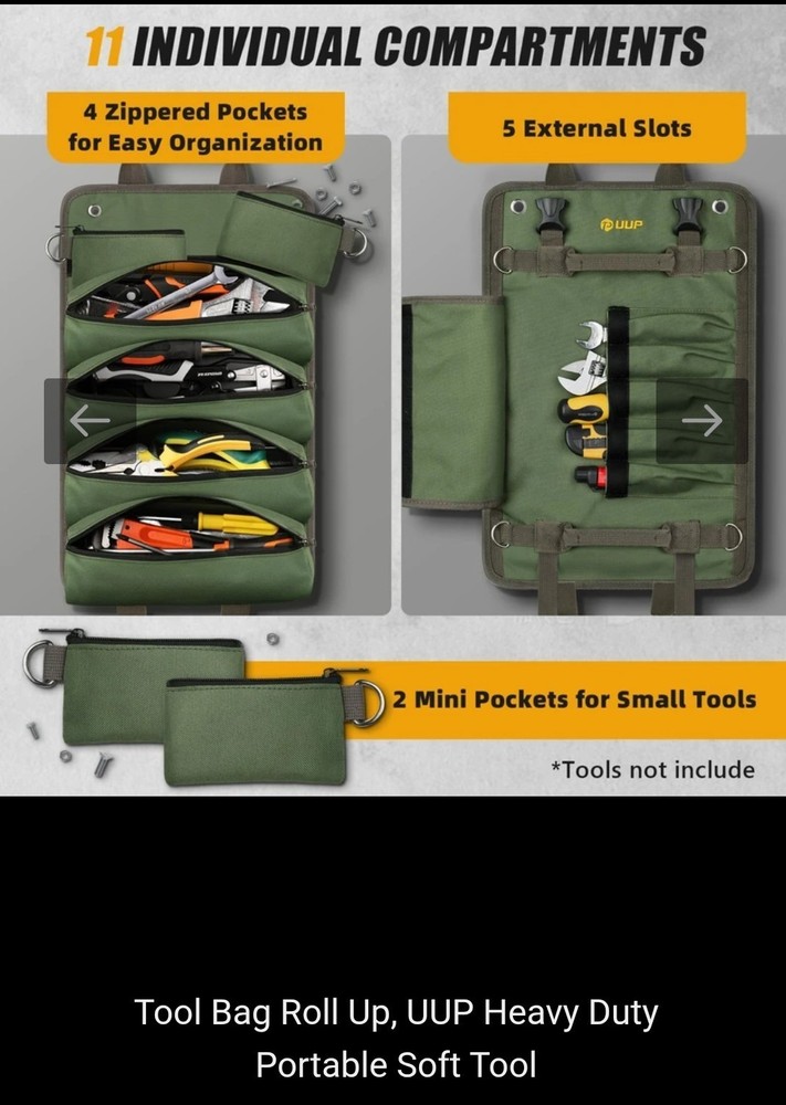 Tool Roll Bag Uup