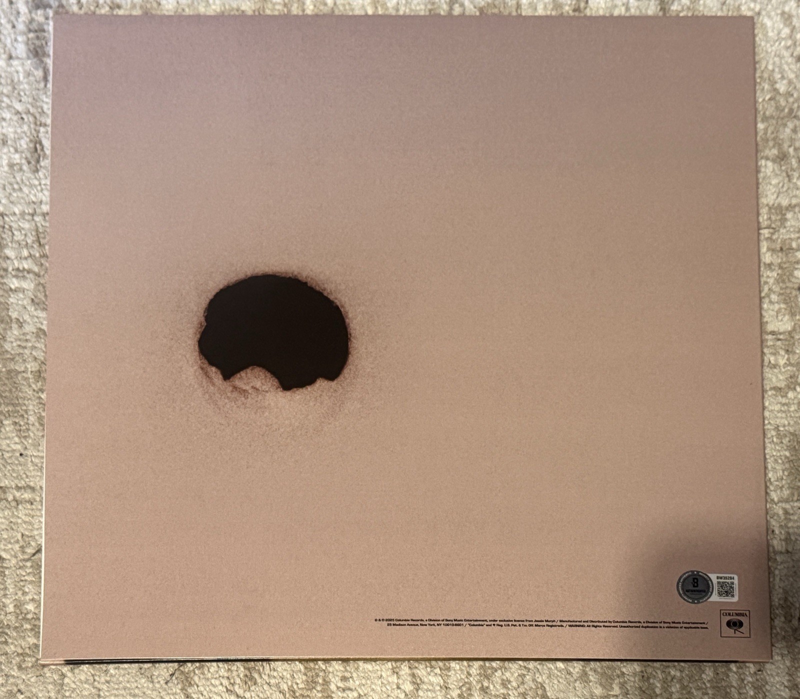 JESSIE MURPH SIGNED SEX HYSTERIA VINYL LP - BECKETT COA