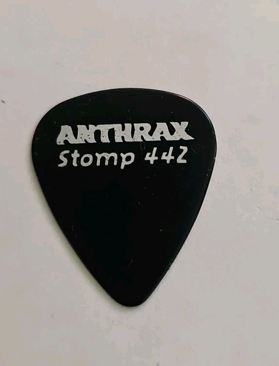 Anthrax Stomp 442 Guitar Pick VTG