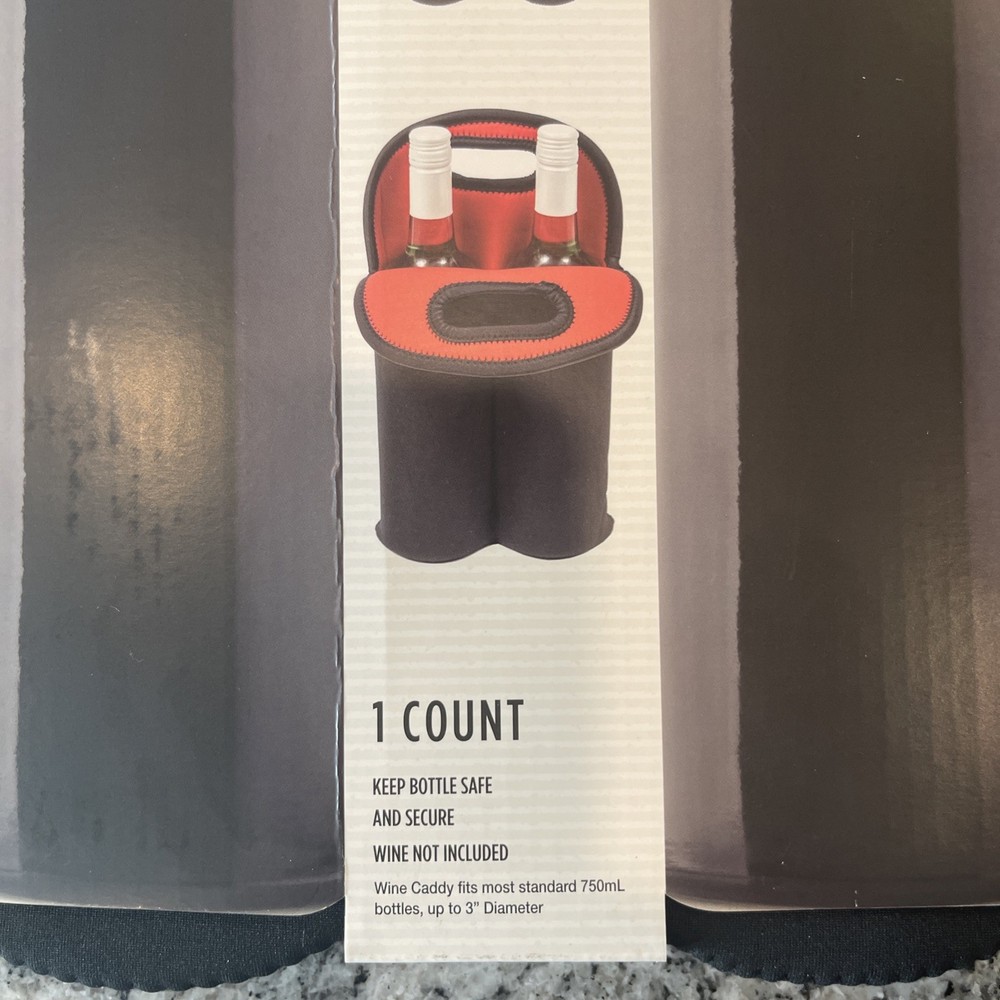 New Modern Expression Wine Caddy Black 