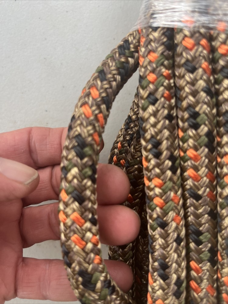 1/2" x 73' Double Braid Polyester Tree Rope BullLine arborist rigging