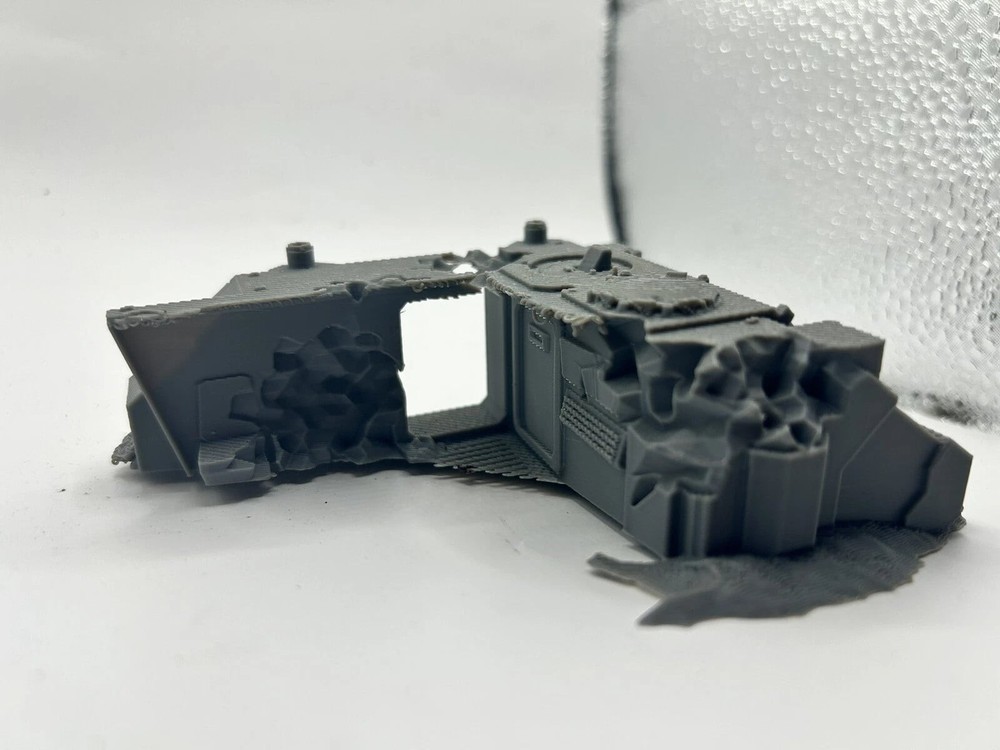 Terrain Scenery Piece Crashed Vehicle