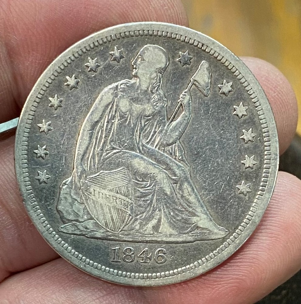1846-O Seated Liberty Dollar*