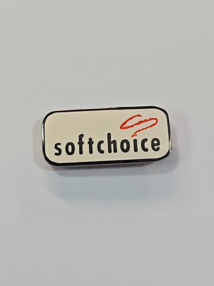 Softchoice Lapel Pin IT Solutions Provider