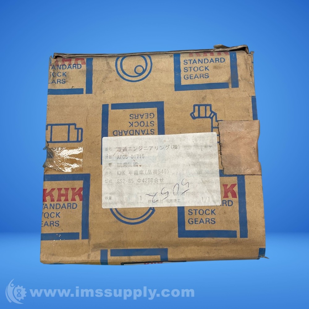 KHK SS2-85 Spur Gear FNOB
