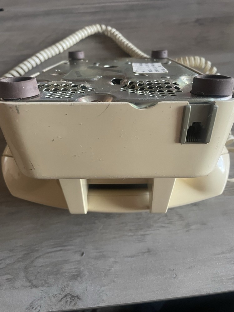 Comdial Single Line Telephone 2500-AS USA Made Vintage Push Button