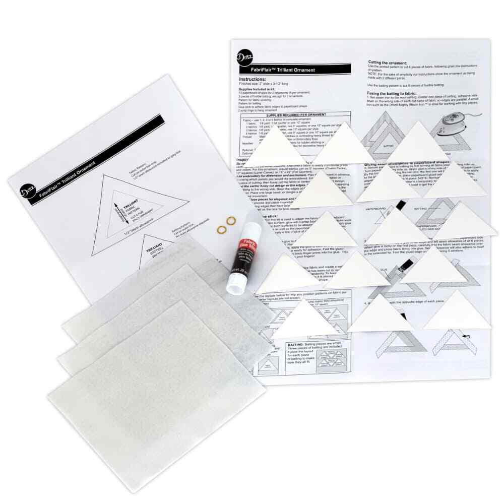 FabriFlair Trilliant Ornament Kit, Dritz