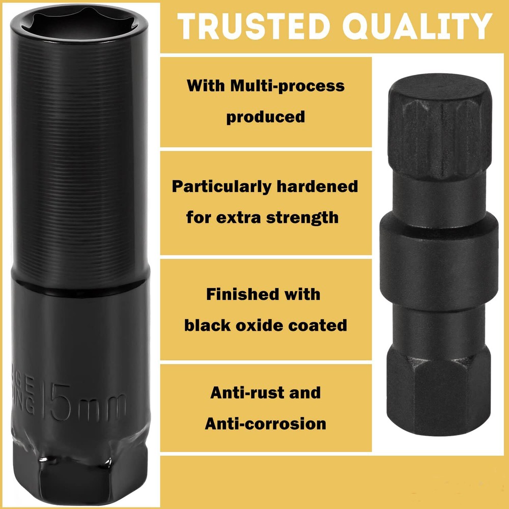 For Mercruiser Mercury Shift Cable Tool Socket 91-12037 & Hinge Pin Tool 18-9861