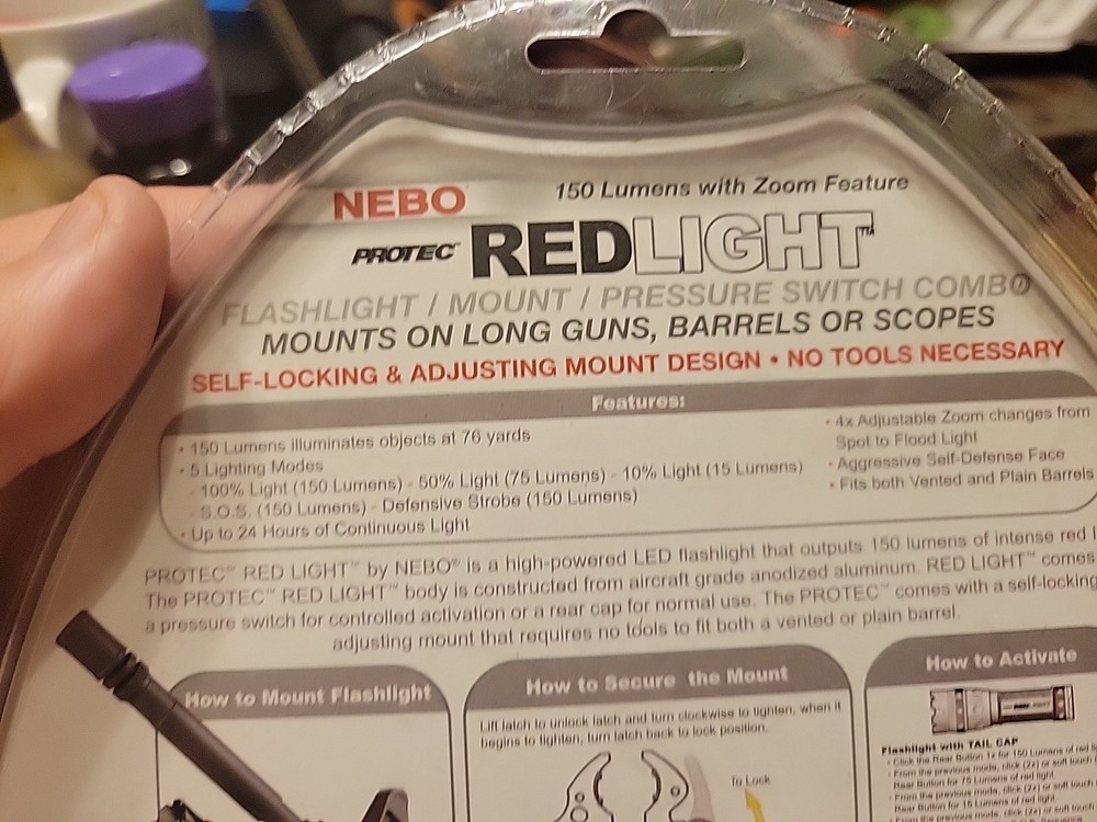 Nebo Protec Red Light