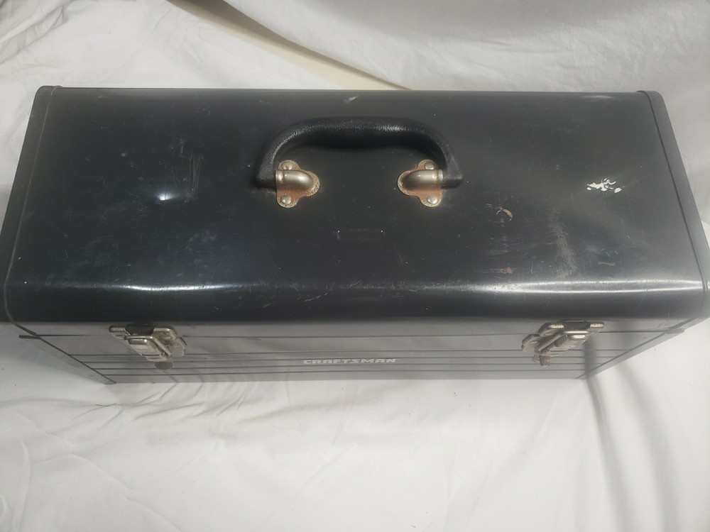 Vintage Craftsman Toolbox Red Pull Out Tray 20”x8”x9”