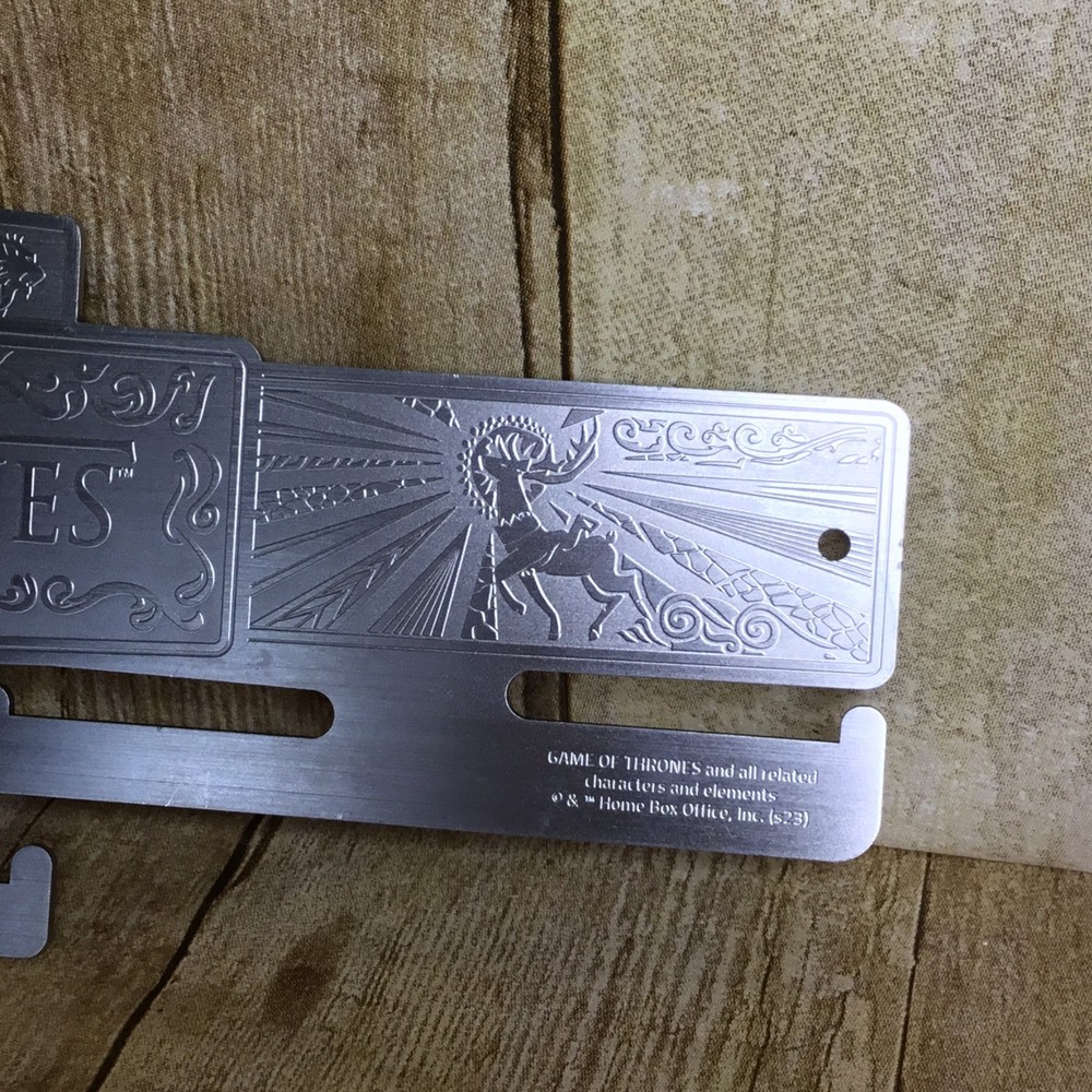 Game of Thrones Virtual Challenges Medal Hanger