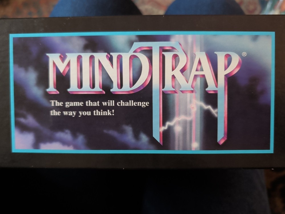 Complete MindTrap Card Game By Pressman 1996