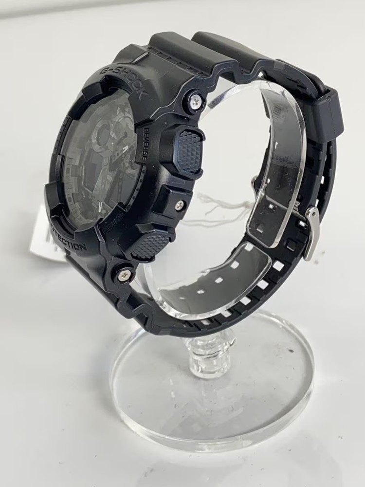 CASIO Quartz Watch Digital Analog BLK BLK GA 100CF