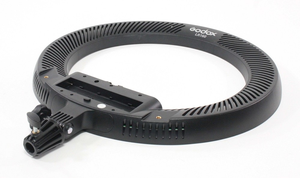 GODOX LR160 LED Ring Light. (with Accessories)