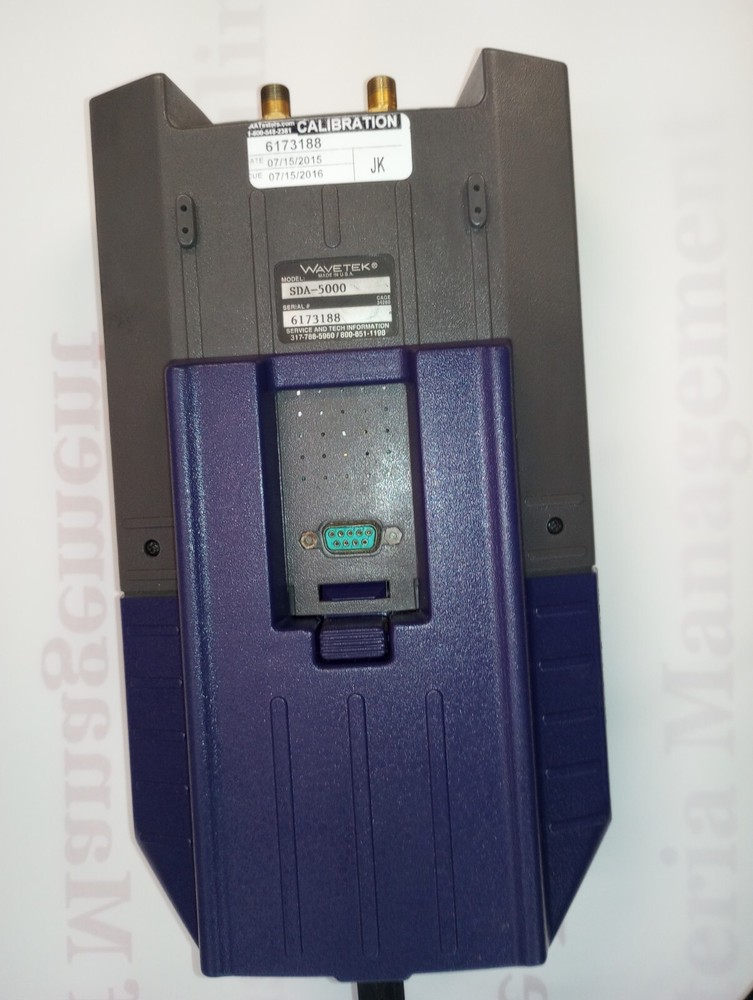 WAVETEK SDA-5000 Stealth Digital Analyzer Meter + CHARGER + CONNECTORS