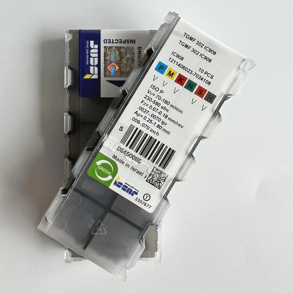ISCAR / TGMF302 IC908 /  10 Pcs