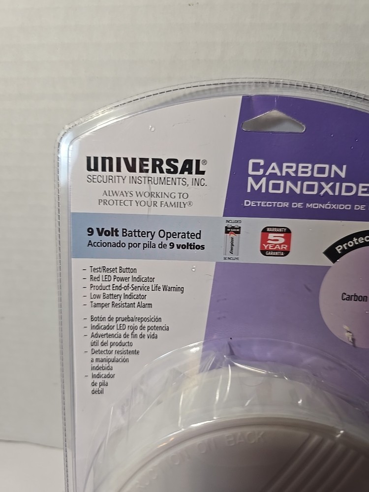 Universal Carbon Monoxide Alarm