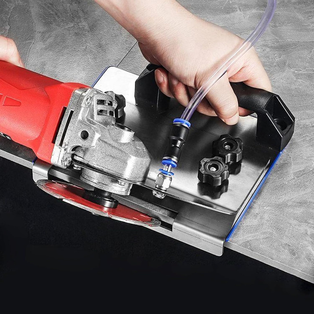 45 Degree Tile Chamfering Tool, Angle Grinder Stand for 45° Tile Cutting, Tile C