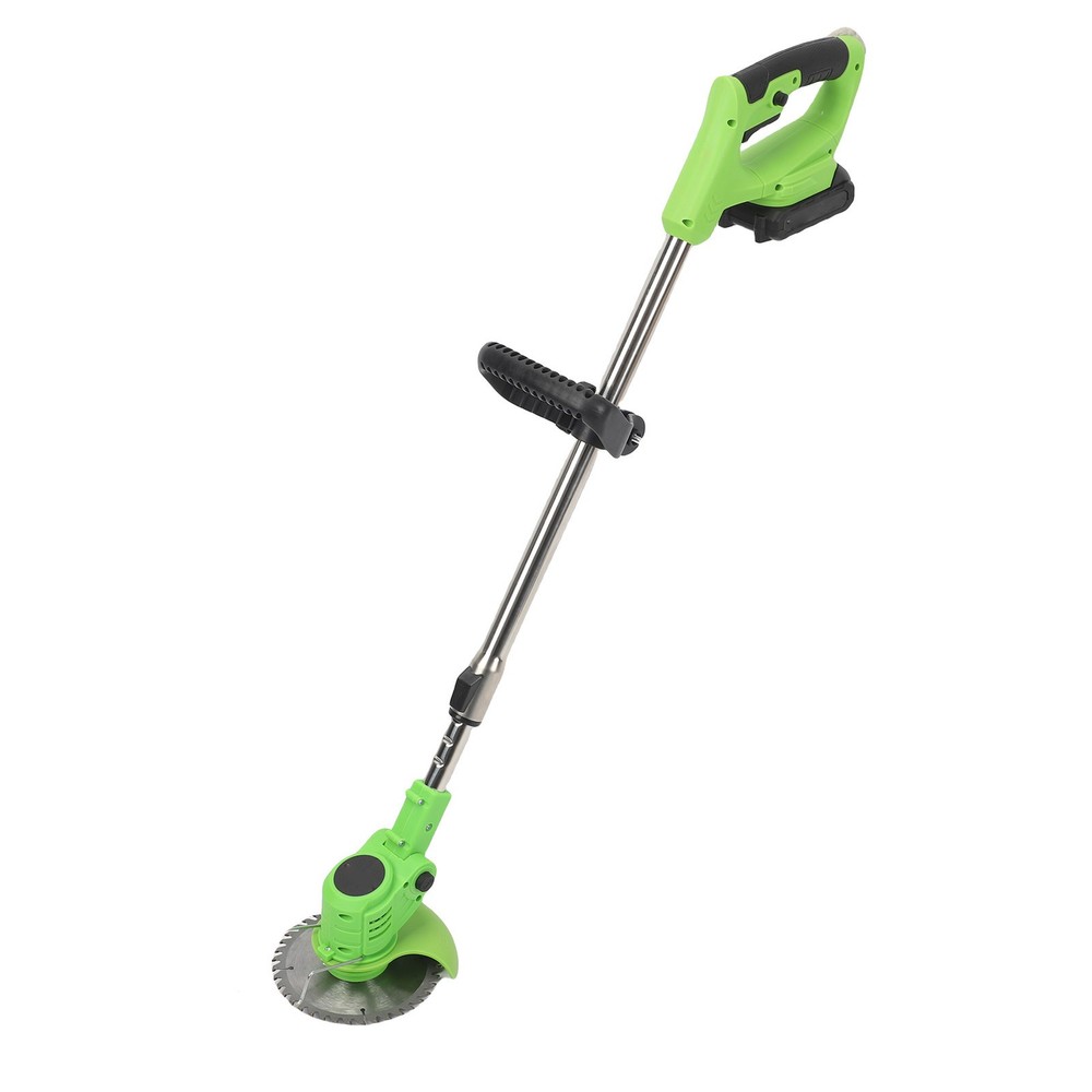 Cordless String Trimmer Brushless Electric Grass Cutter with Telescopic Handle