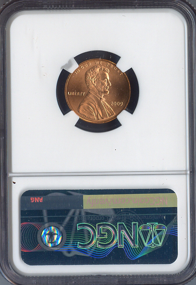 2009 Lincoln Cent Formative Years NGC MS66 RD SMS Quality