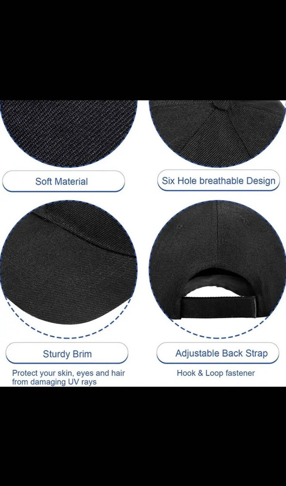 Doordash Hat Baseball Cap Hat Delivery Driver Adjustable Back Strap Dad Mom Hat