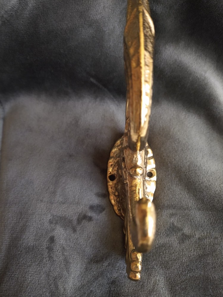 Antique Cast Iron Hooks Victorian Large Hall Tree Hook