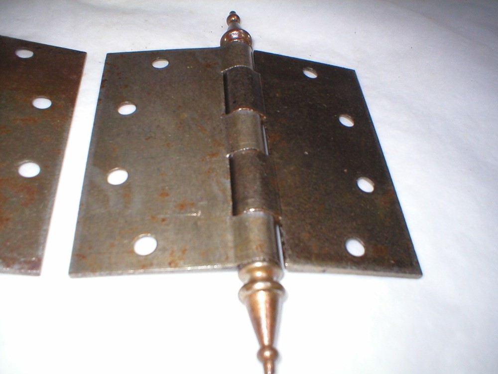 Antique Large Steeple Hinges