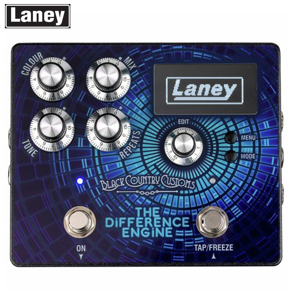 Lasney BCC-TDE The Difference Engine Tri Mode Delay Effects Pedal