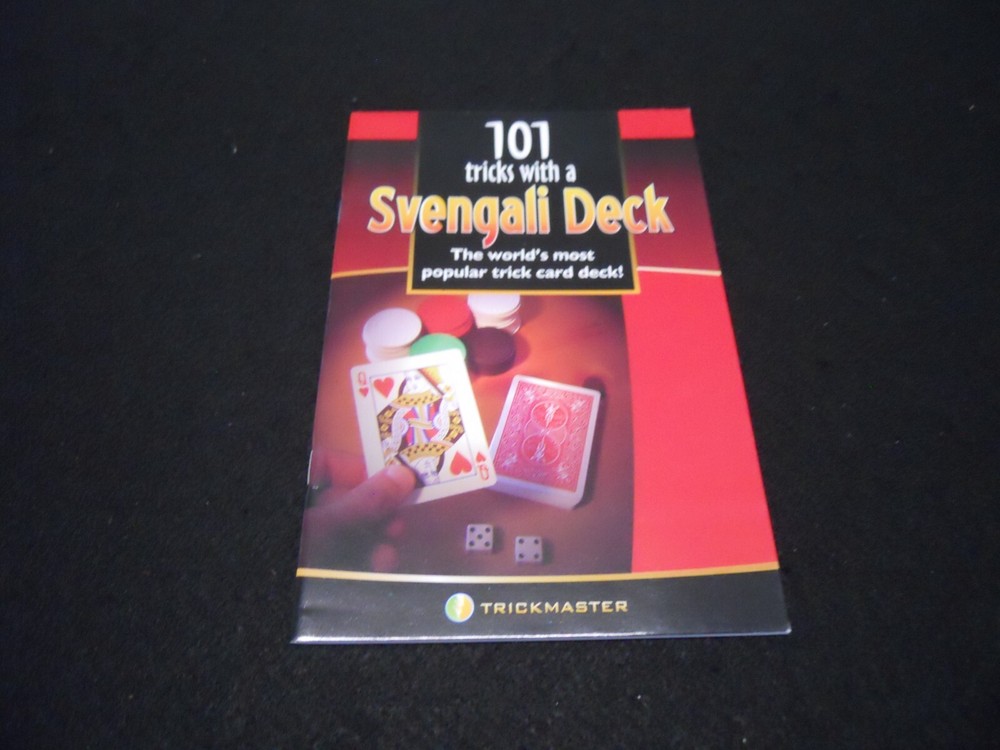 101 Tricks with A Svengali Deck Booklet