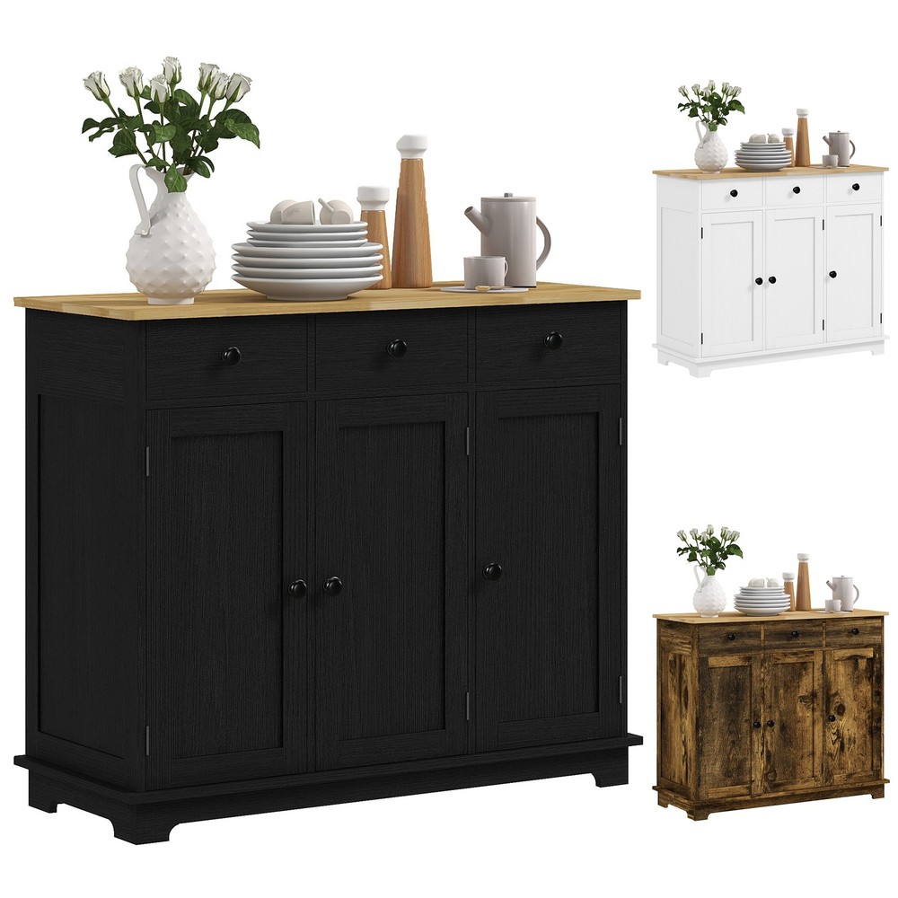HOMCOM Modern Sideboard Buffet Cabinet with Storage