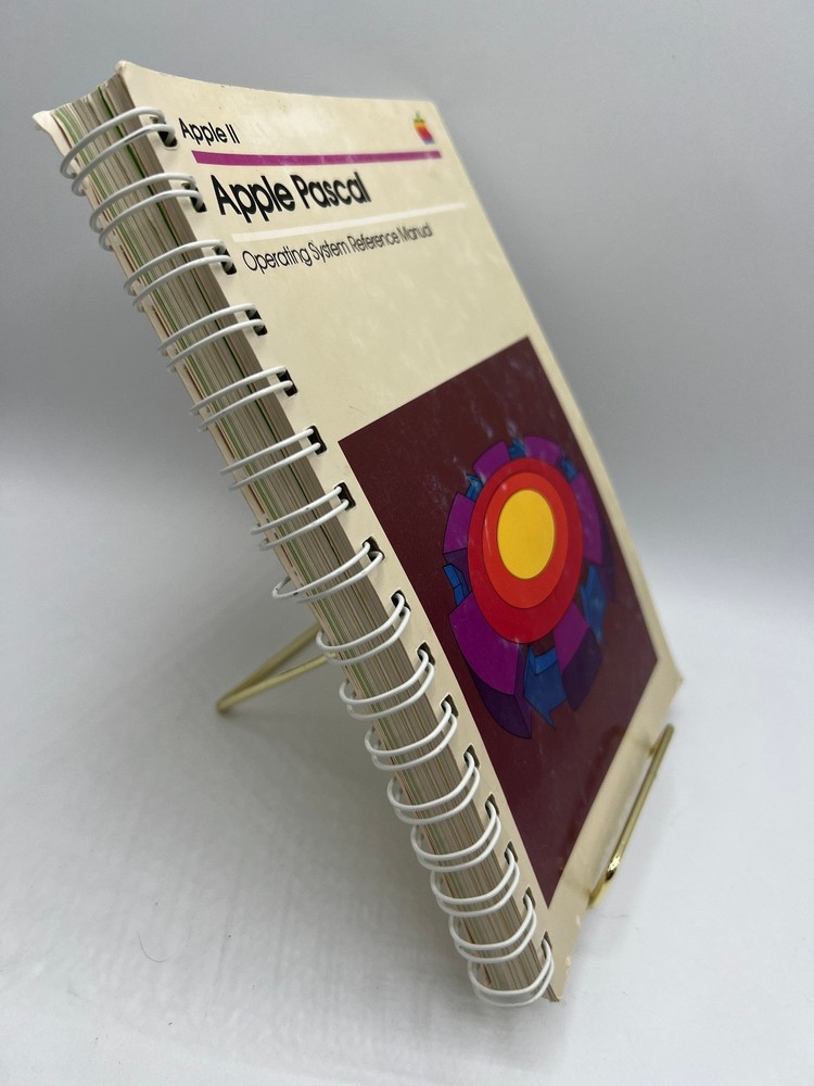 Apple II Pascal Operating System Reference Manual - 1980 Spiral Binding