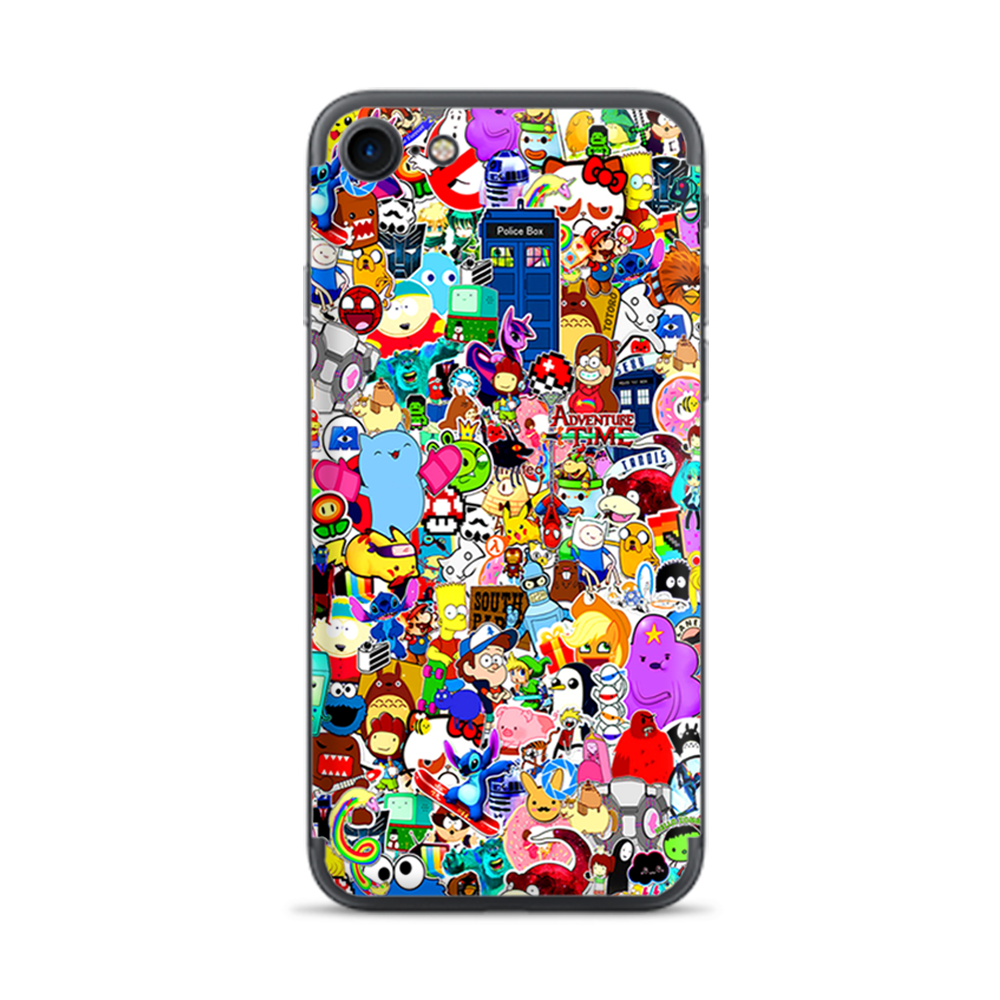 Apple iPhone 7 / 8 Skins Decal Wrap Sticker collage
