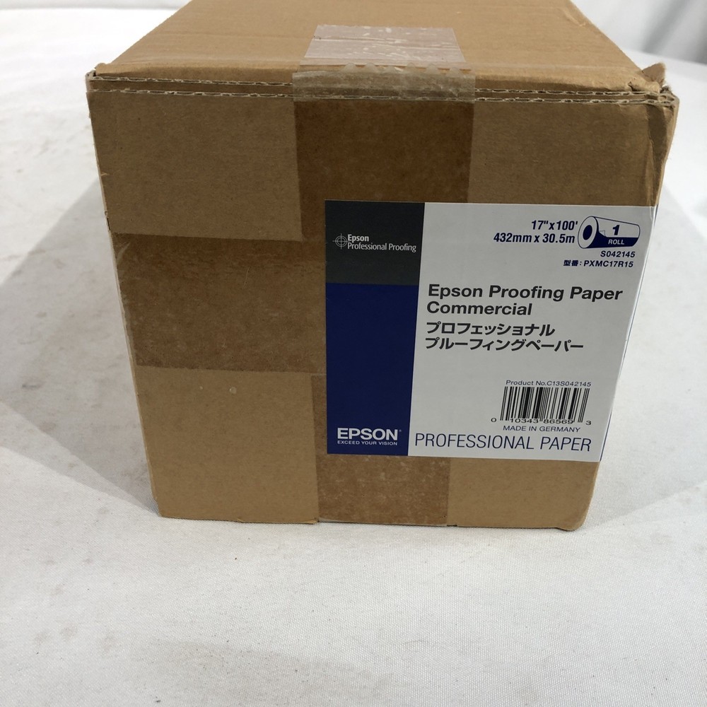 Epson Standard Proofing Paper 17" X 100' ~ NEW