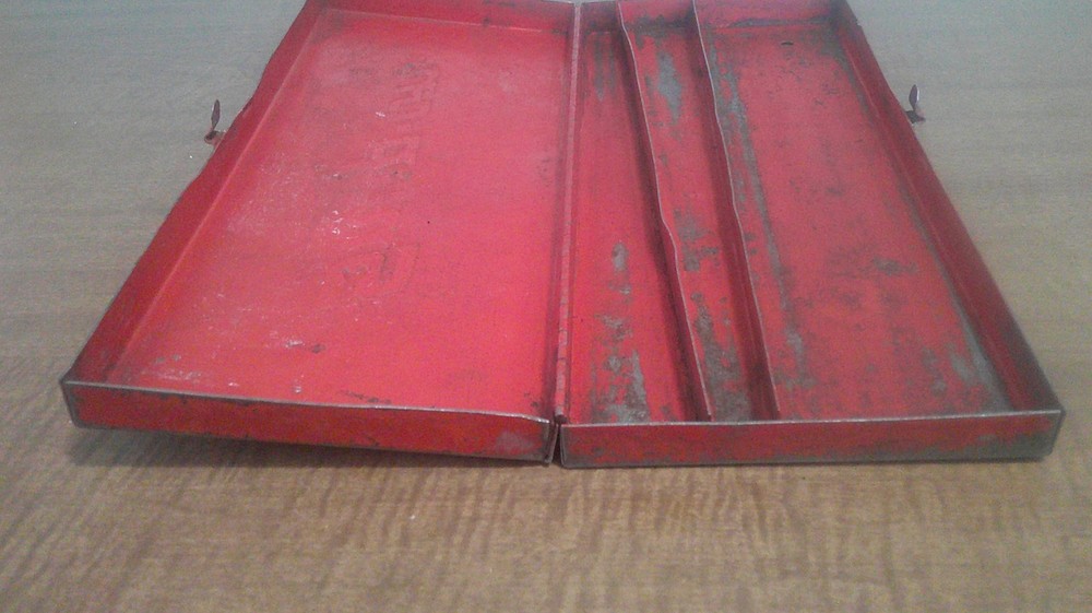 Snap On Tools USA KRA-???- Red Metal Tool Case Box