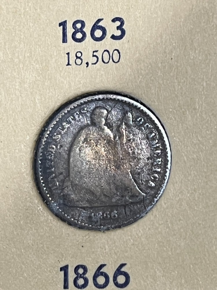 1866 Half Dime