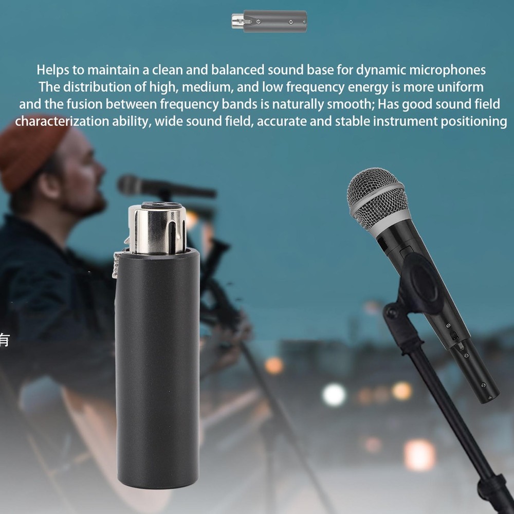 +35dB Microphone Preamp Low Noise For Dynamic Mic 48V Required