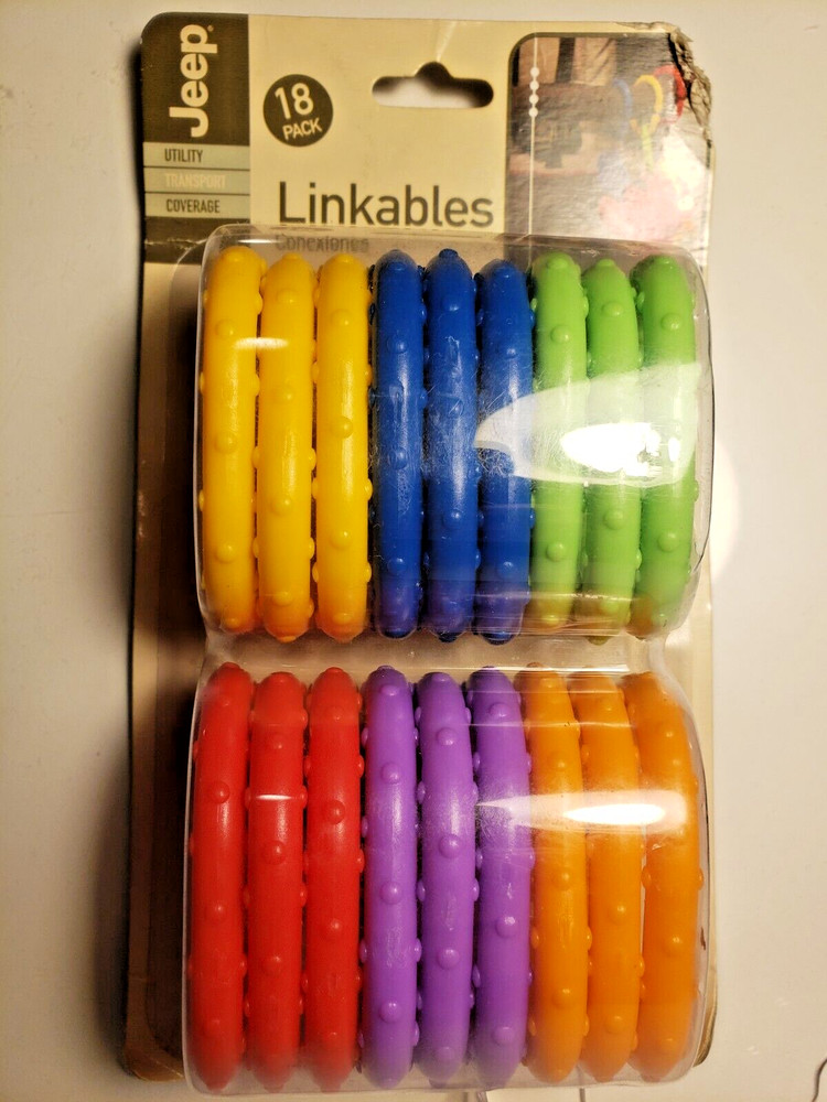 JEEP "RAISED DOT" LINKABLES - MULTICOLOR - 18 PACK