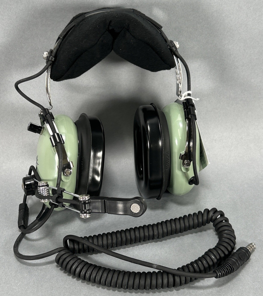 David Clark Aviation Headset H10-76 ; Green