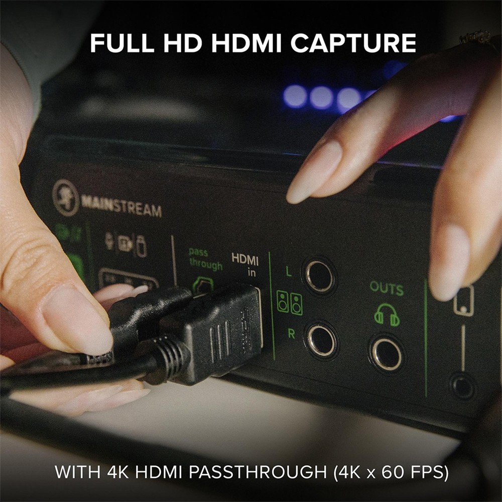 Mackie MainStream Complete Live Streaming and Video Capture Interface