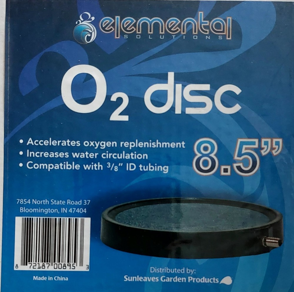 ELEMENTAL O2 Disc stone 8.5"