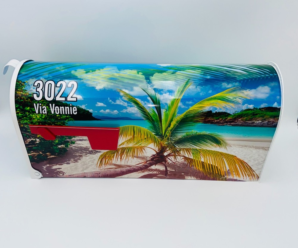 Tropical custom mailbox, Mothers Day Gift
